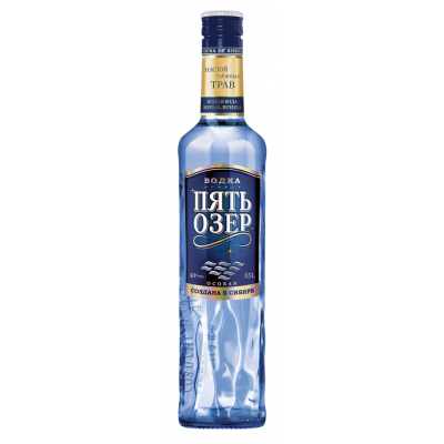 Водка Пять Озер Особая Водка Пять Озер Особая