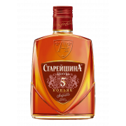 Коньяк Старейшина 5 лет, 0.1 л