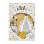 Водка Белая Березка Золотая + графин