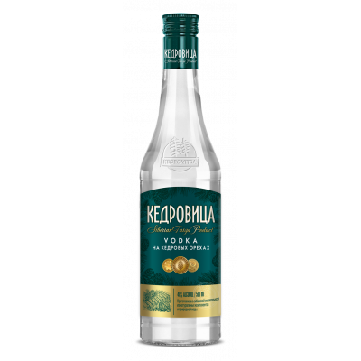 Водка Кедровица на кедровых орехах Водка Кедровица на кедровых орехах