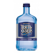 Водка Пять озер Серебряная