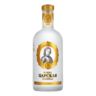 Водка Царская Золотая, 0.7 л Водка Царская Золотая, 0.7 л