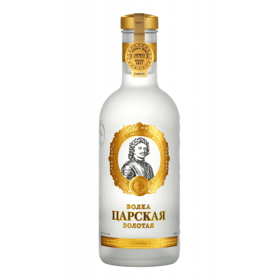 Водка Ладога Царская Золотая, 0.5 л Водка Ладога Царская Золотая, 0.5 л