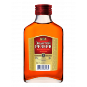 Коньяк Золотой Резерв 5 лет, 0.1 л