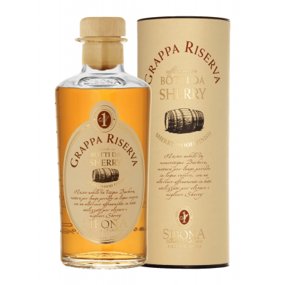 Граппа Sibona Grappa Riserva Sherry Wood Finish Граппа Sibona Grappa Riserva Sherry Wood Finish