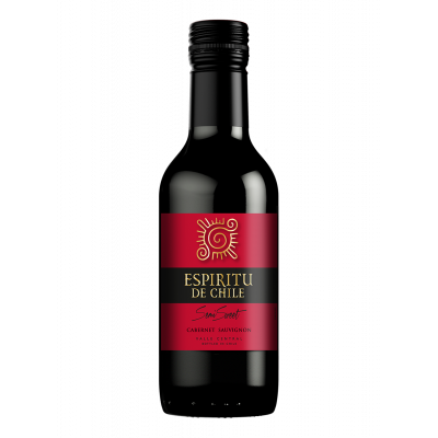 Вино Espiritu De Chile Cabernet Sauvignon, 0.187 л Вино Espiritu De Chile Cabernet Sauvignon, 0.187 л