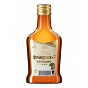 Коньяк Французский стандарт 3 года, 0.1 л