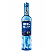 Водка Пять озер, 0.5 л