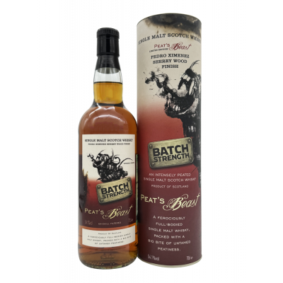 Виски Peat's Beast Batch Strength Pedro Ximenez Sherry Wood Finish Виски Peat's Beast Batch Strength Pedro Ximenez Sherry Wood Finish