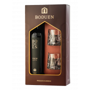 Коньяк Boduen VSOP, 0.7 л, с двумя бокалами