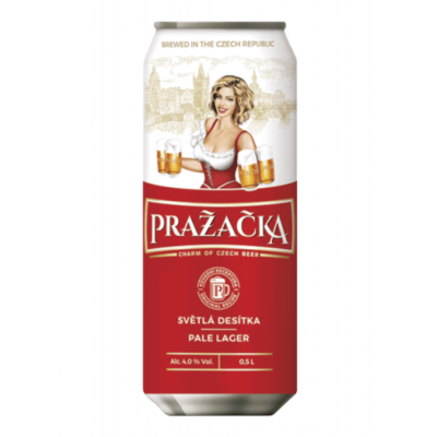 Пиво Пражечка, 0.5 л Пиво Пражечка, 0.5 л