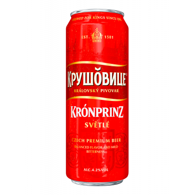 Пиво Крушовице, 0.43 л Пиво Крушовице, 0.43 л